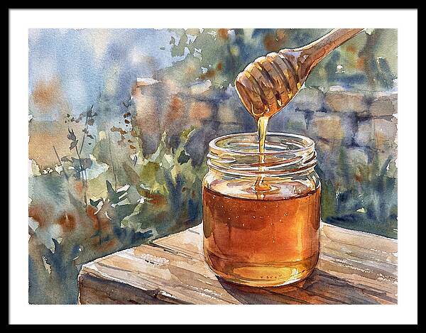 Golden Honey Jar Delight
