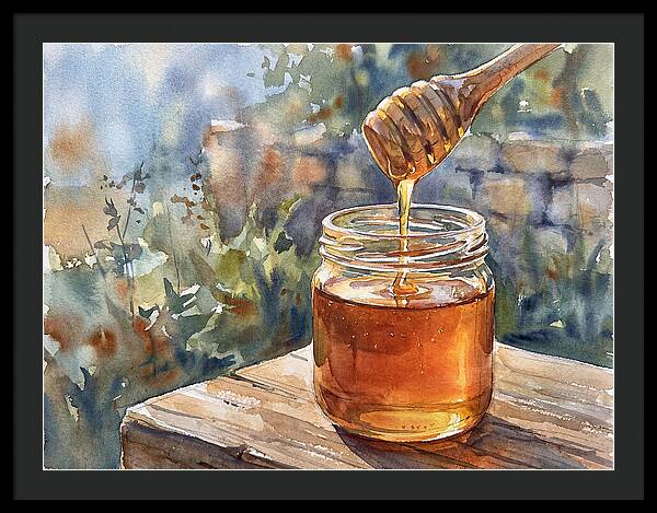 Golden Honey Jar Delight