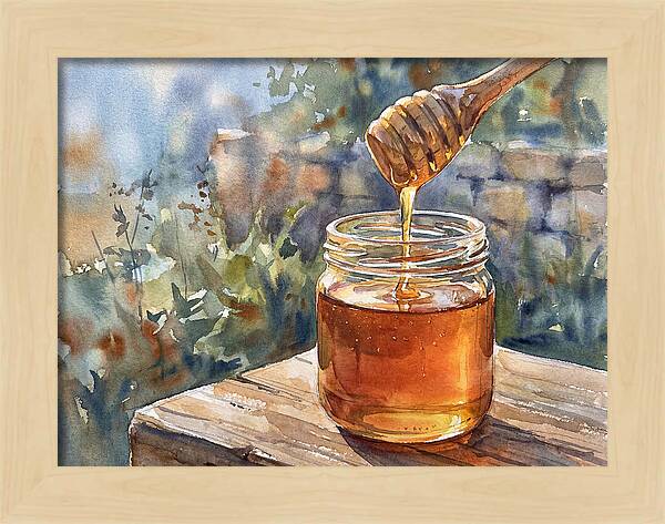 Golden Honey Jar Delight