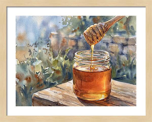 Golden Honey Jar Delight