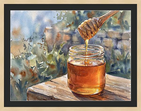 Golden Honey Jar Delight