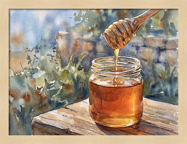 Golden Honey Jar Delight