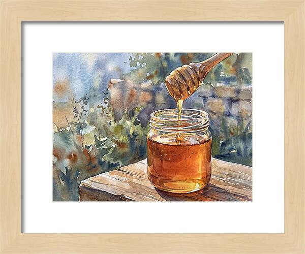 Golden Honey Jar Delight