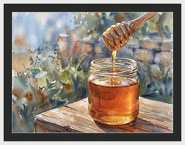 Golden Honey Jar Delight