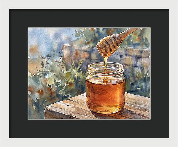 Golden Honey Jar Delight