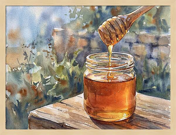 Golden Honey Jar Delight