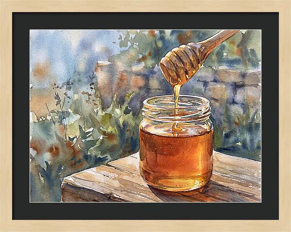 Golden Honey Jar Delight