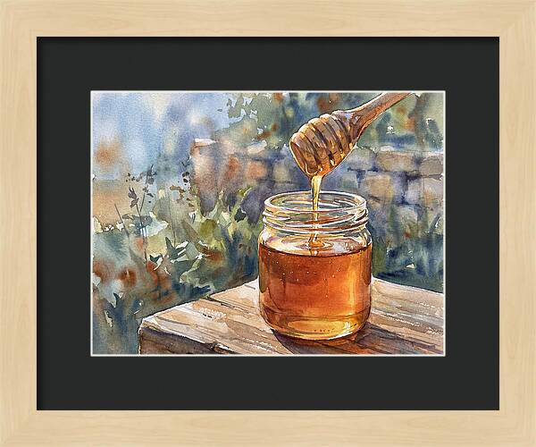 Golden Honey Jar Delight