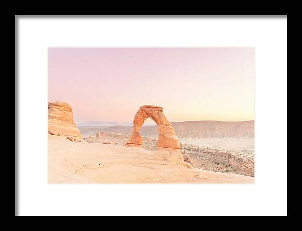 Golden Hour At Delicate Arch
