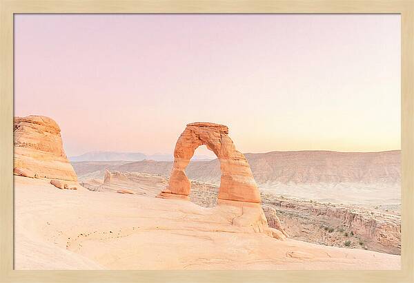 Golden Hour At Delicate Arch