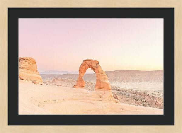 Golden Hour At Delicate Arch