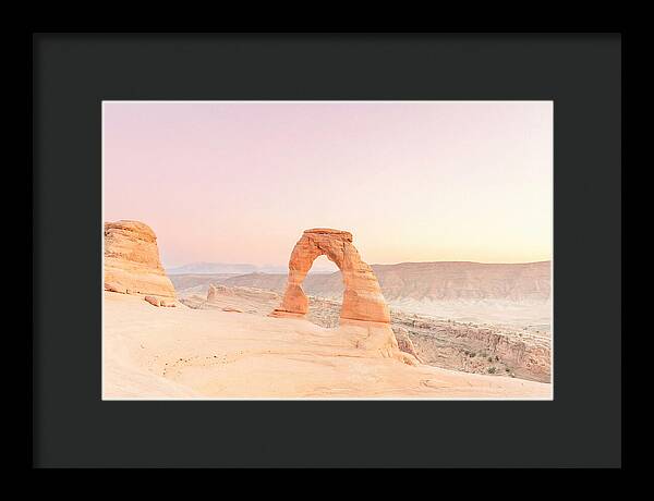 Golden Hour At Delicate Arch