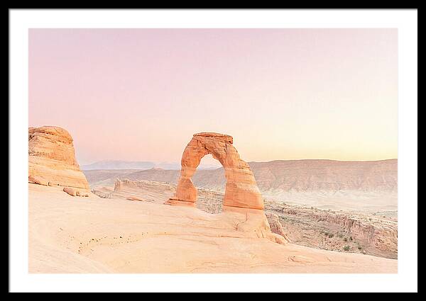 Golden Hour At Delicate Arch