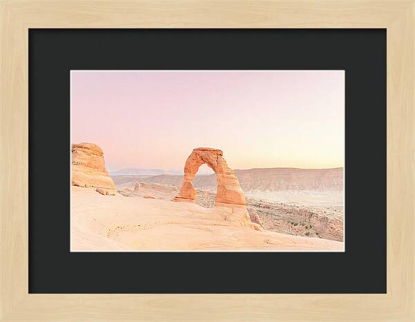 Golden Hour At Delicate Arch