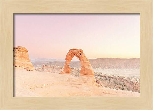 Golden Hour At Delicate Arch