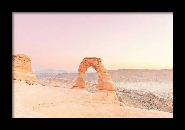 Golden Hour At Delicate Arch