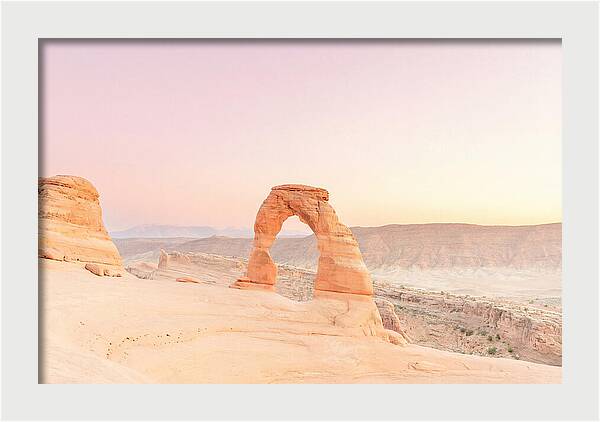 Golden Hour At Delicate Arch