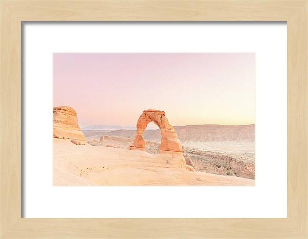 Golden Hour At Delicate Arch