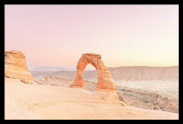 Golden Hour At Delicate Arch