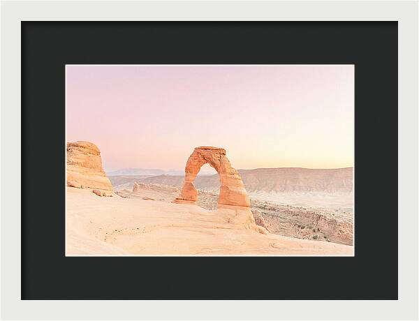 Golden Hour At Delicate Arch