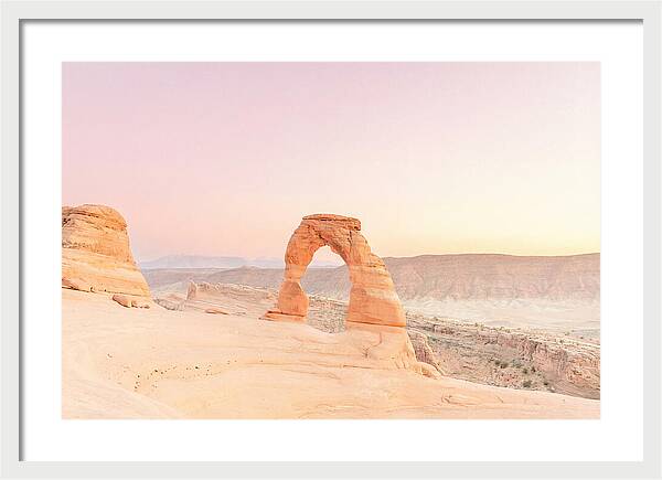 Golden Hour At Delicate Arch