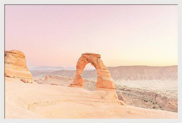 Golden Hour At Delicate Arch