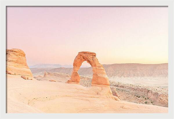 Golden Hour At Delicate Arch