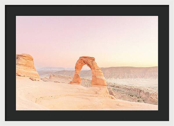 Golden Hour At Delicate Arch