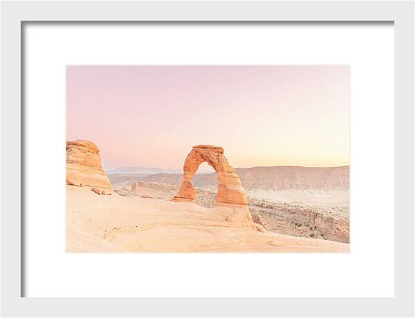 Golden Hour At Delicate Arch