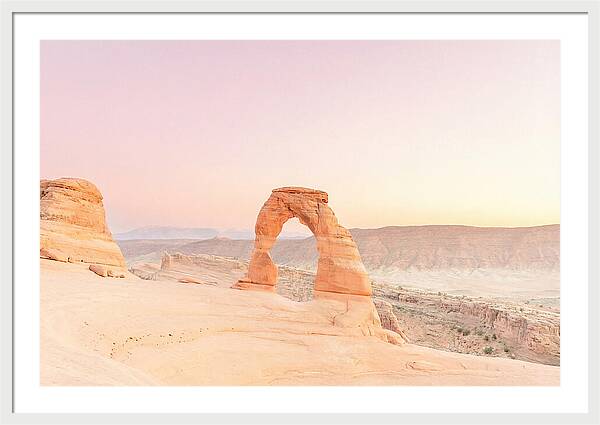 Golden Hour At Delicate Arch