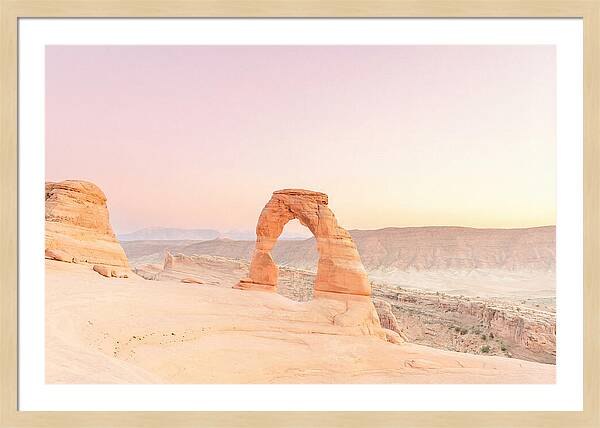 Golden Hour At Delicate Arch
