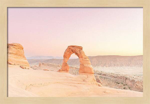 Golden Hour At Delicate Arch