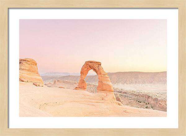Golden Hour At Delicate Arch