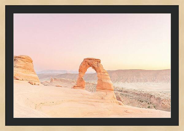Golden Hour At Delicate Arch