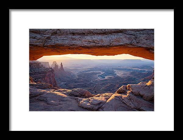Golden Hour At Mesa Arch