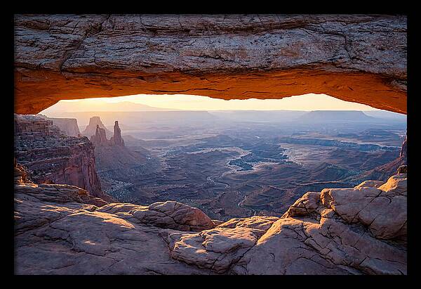 Golden Hour At Mesa Arch