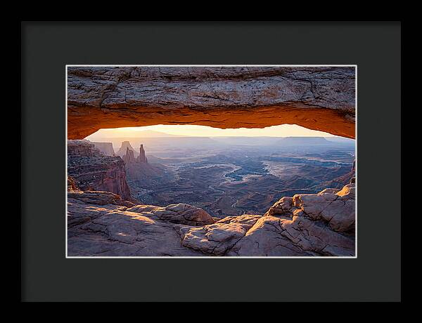 Golden Hour At Mesa Arch