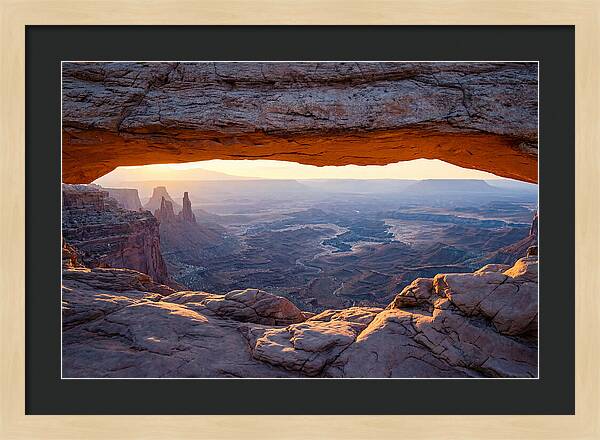 Golden Hour At Mesa Arch