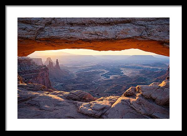 Golden Hour At Mesa Arch