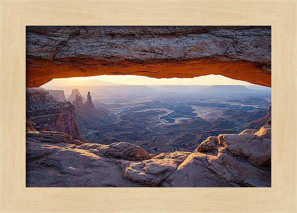 Golden Hour At Mesa Arch