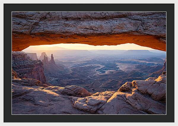 Golden Hour At Mesa Arch