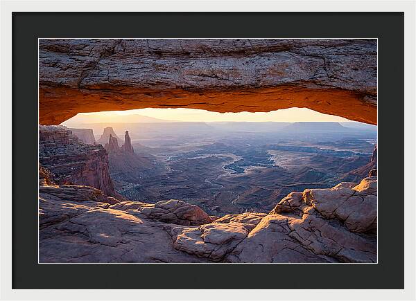 Golden Hour At Mesa Arch