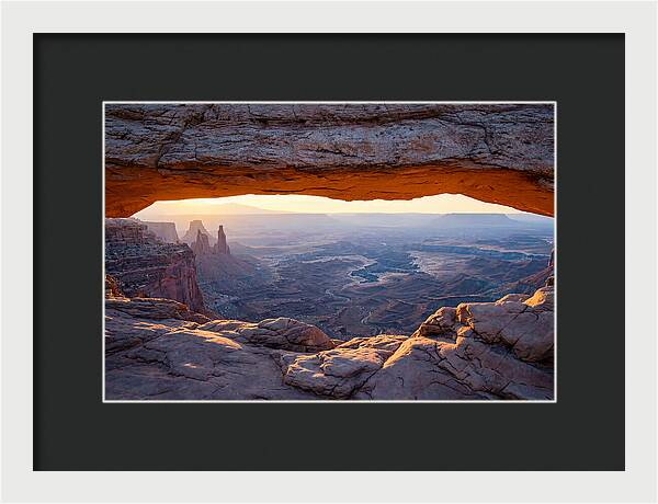 Golden Hour At Mesa Arch