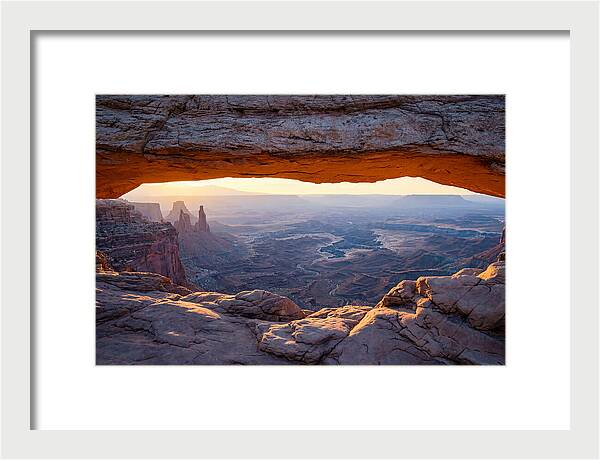 Golden Hour At Mesa Arch