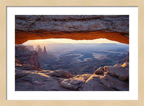 Golden Hour At Mesa Arch
