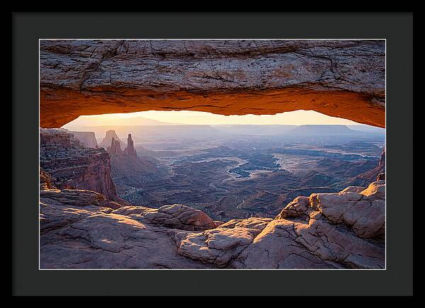 Golden Hour At Mesa Arch