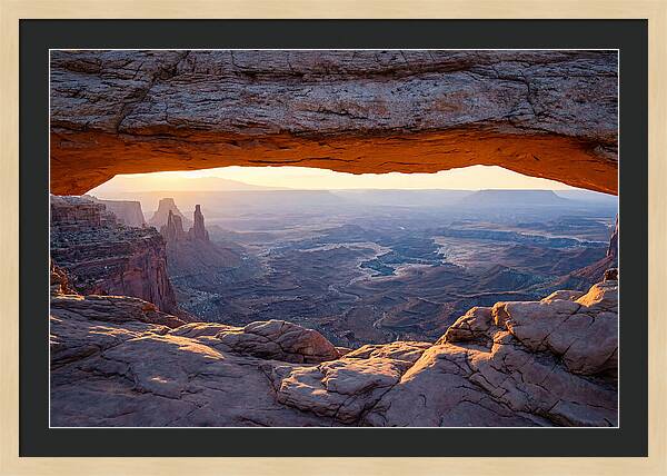 Golden Hour At Mesa Arch