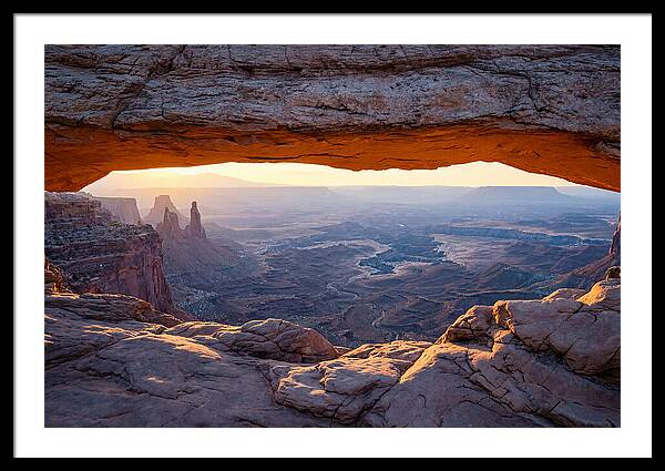 Golden Hour At Mesa Arch