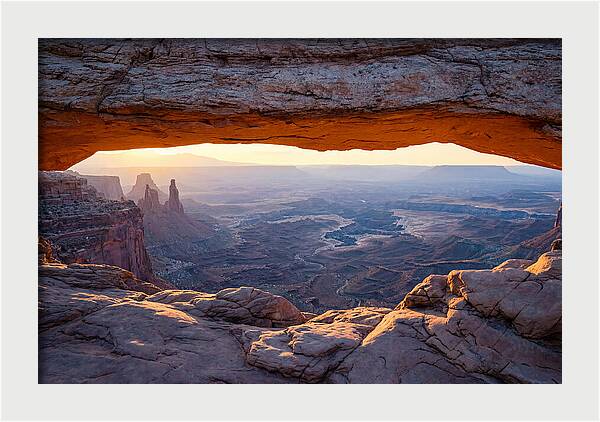Golden Hour At Mesa Arch