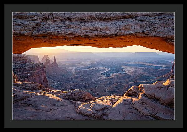 Golden Hour At Mesa Arch